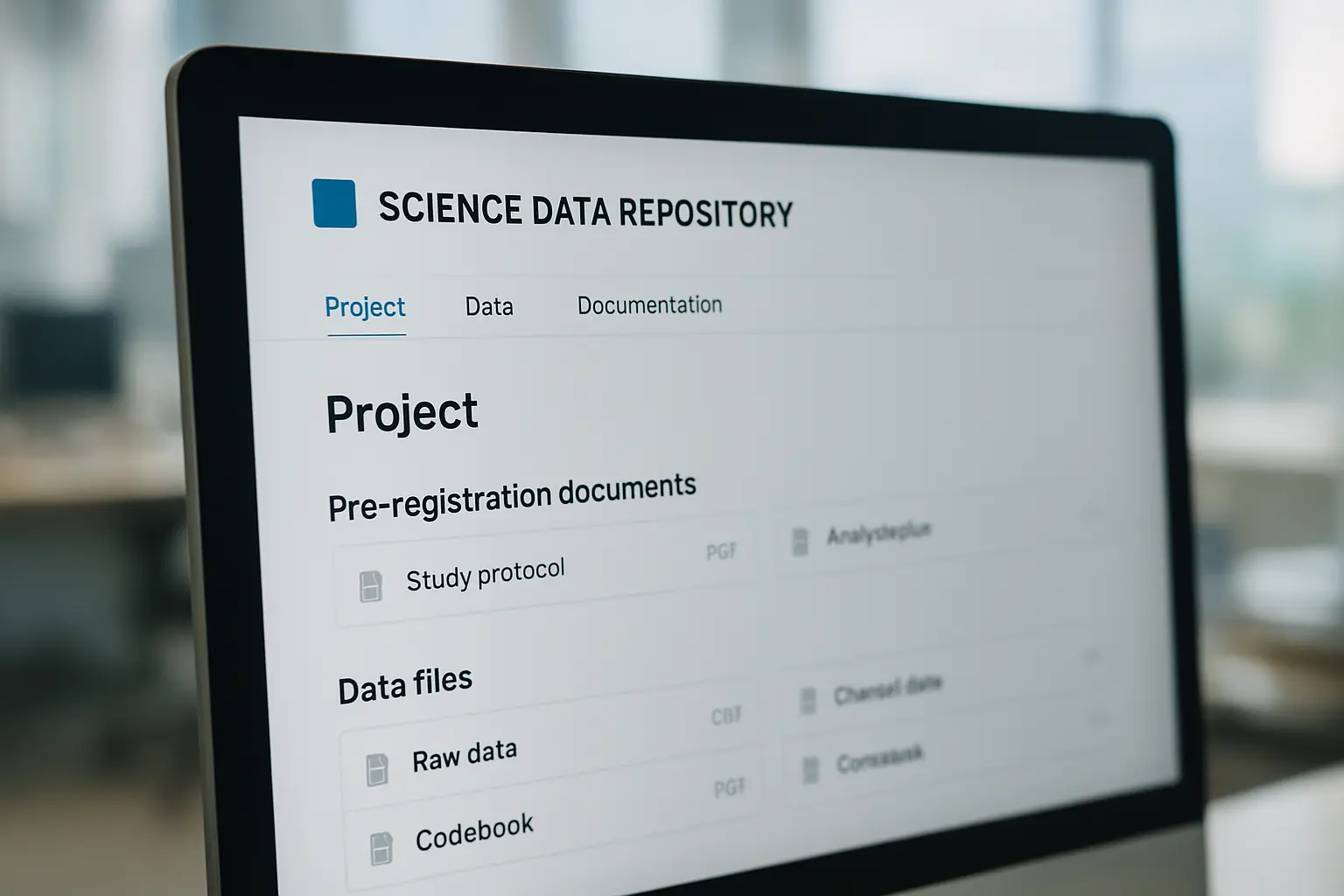 Open Science Framework project met pre-registratie en gedeelde onderzoeksdata