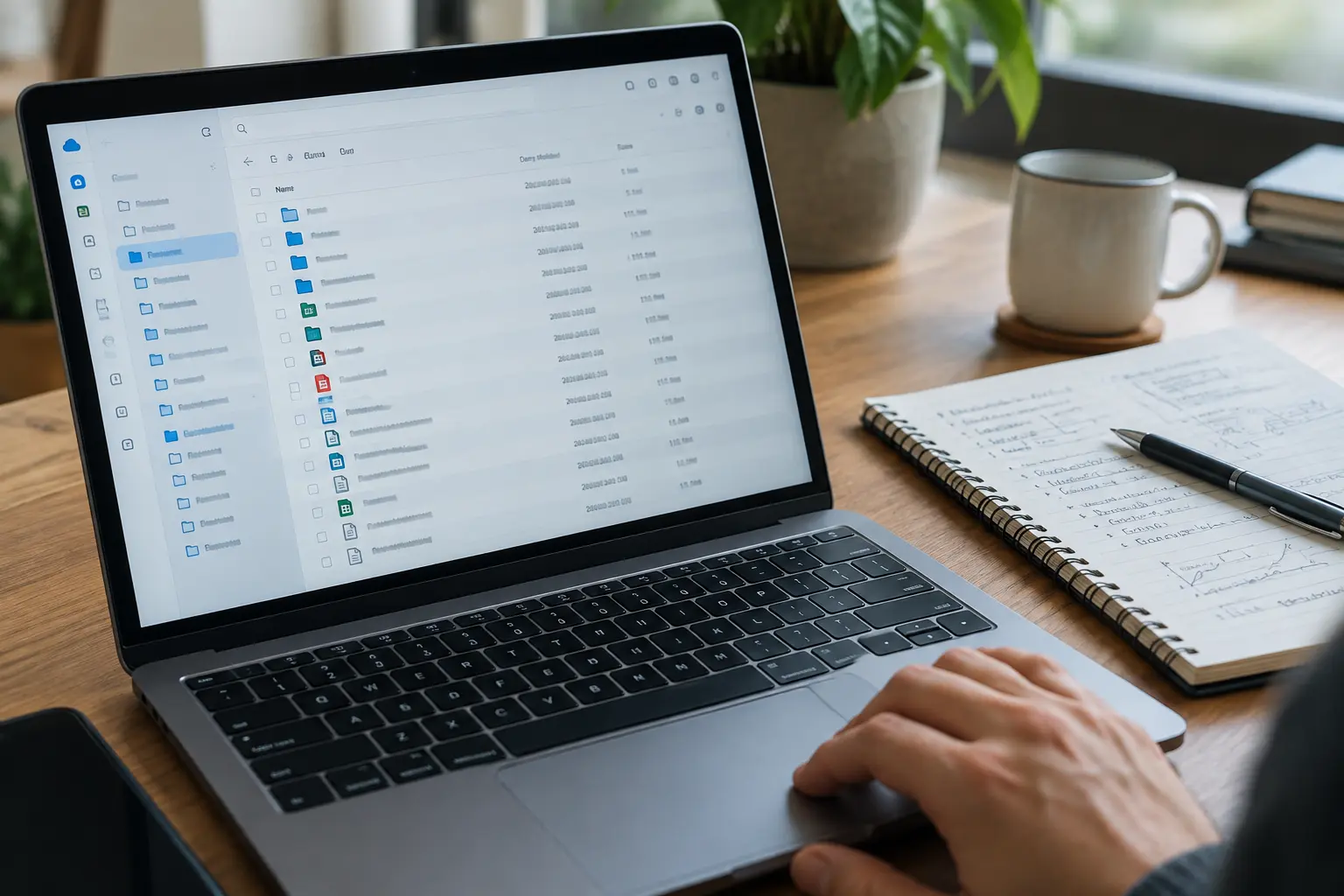 Onderzoeker bekijkt een preregistratie en open data van eerder onderzoek