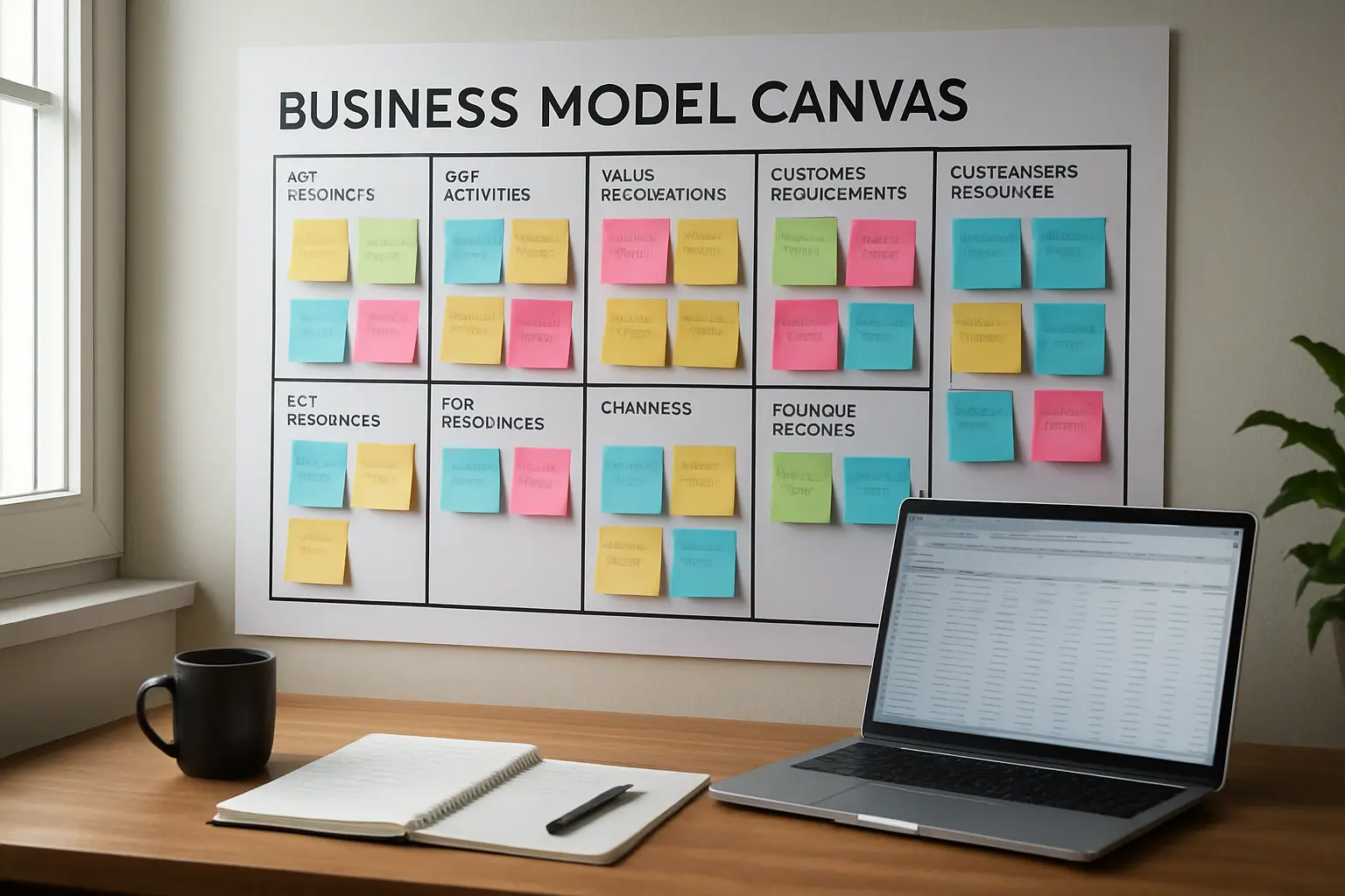 Een ondernemingsplan als scriptie: zo bouw je het met het Business Model Canvas